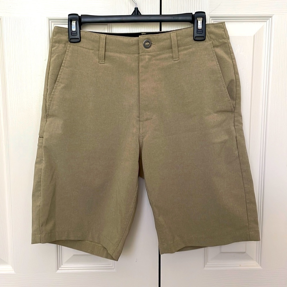 Men’s Volcom Surf & Turf Khaki Shorts - Size 28